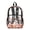 Boho Flower Butterfly, variant on COEQINE Transparent Clear Backpack for Boys Girls See Through PVC Bag for Stadium Concert, 17 Inch Large Capacity Football Schoolbag Daypack with Multiple Pockets, Soccer Fire Flame Graffiti