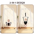thumbnail image 4 of G TALECO GEAR 2-in-1 Baby Jumper and Swing, Indoor&Outdoor Baby Swing for 6-24 Months Infant Toddler, Black, 4 of 9