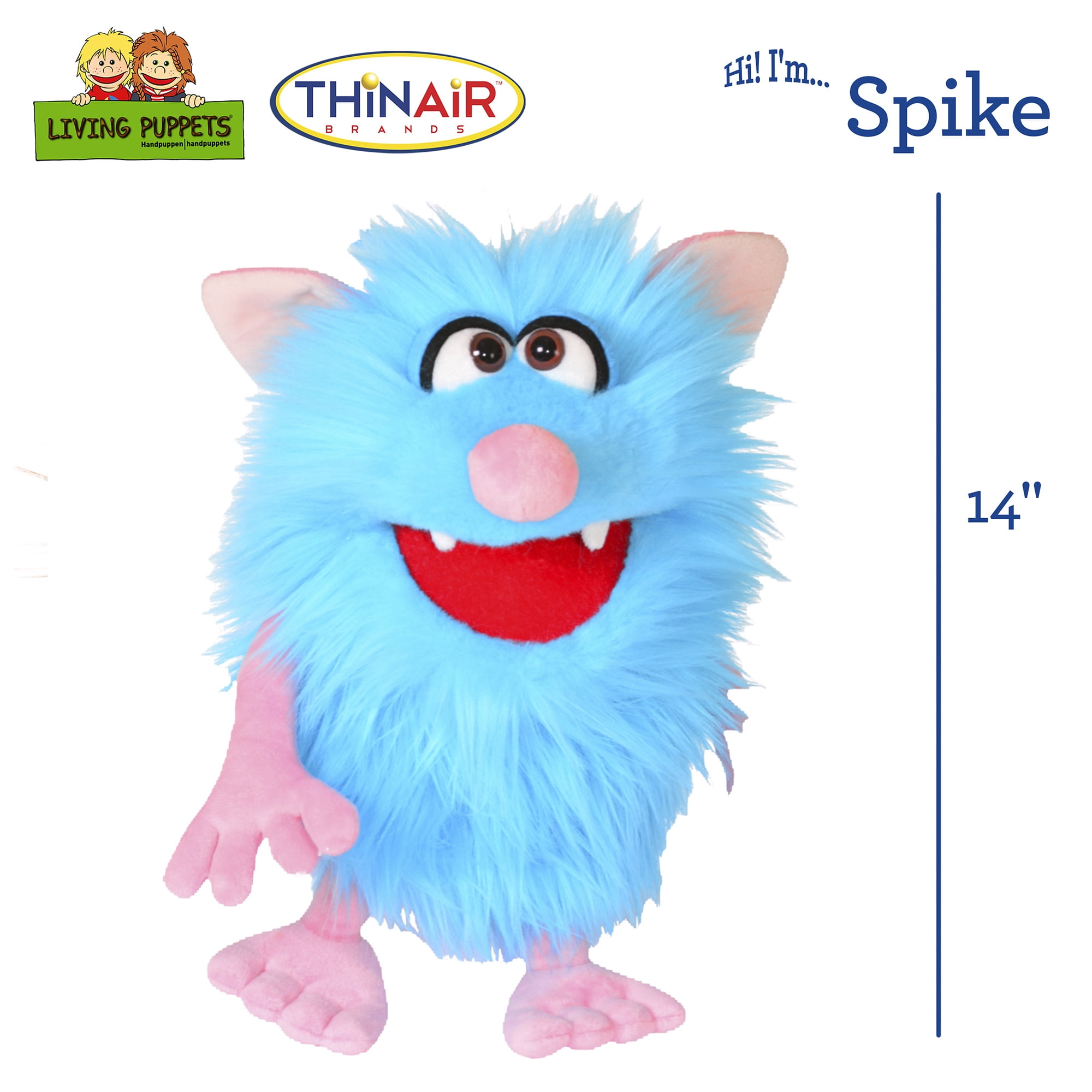 Living Puppets: Spike The Blue Friendly Monster - 14