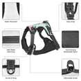 thumbnail image 6 of Bingfone Tropical Summer Palm No Pull Dog Vest Harness For Small Medium Large Dogs Strap For Puppy Walking,Training,Dog Harness-Large, 6 of 9
