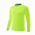thumbnail image 2 of WAVSUF Men's Athletic Tee Round Neck Breathable Long Sleeve Fall Breathable Sports Top 4XL, 2 of 6