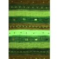 thumbnail image 1 of Ahgly Company Indoor Rectangle Abstract Green Contemporary Area Rugs, 8' x 10', 1 of 1