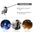thumbnail image 3 of UPOUART Cowbell Bracket Bass Drum Clamp Mount Silver 1Set for Drummers Performance, 3 of 7