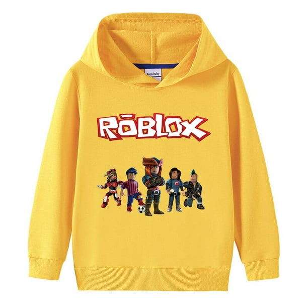 Robloxing Cartoon Anime Children Costume Spring Hoodie Kids