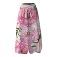 thumbnail image 4 of Endives Women's Wide Leg Pants Long Skirts High Waist Maxi Skirt Summer Regular Trendy Skirts Lounge Pants, 4 of 4