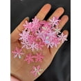 thumbnail image 1 of Decoración navideña con copos de nieve para árbol de Navidad, fiesta de bodas, hielo y nieve, confeti, bricolaje, decoración navideña hecha a mano, 1 of 6