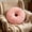 Pink, variant on Tuscom Donut Pillow 15.75 Inch Round Cushion - Soft and Cozy Decorative Throw Pillow for Living Room, Bedroom, Sofa Chair, Circular Accent Pillow for Home Decor and Comfort