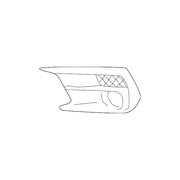 Genuine OE Subaru Bezel - 57731VA380 Fits select: 2018-2021 SUBARU WRX