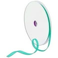 thumbnail image 1 of 1/4" Plain Sheer Organza Nylon Ribbon 25 Yards - Emerald Green, 1 of 1