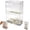 S, variant on Floating Bill Savings Challenge Box Clear, Floating Dollar Bill Bank With Transparent Acrylic Body, Visual Savings Tracker For Personal Money Goals
