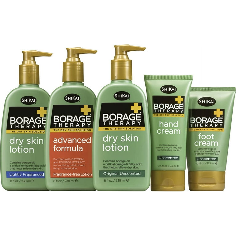ShiKai Borage Therapy Advanced Formula Lotion, Fragrance-Free 8 oz