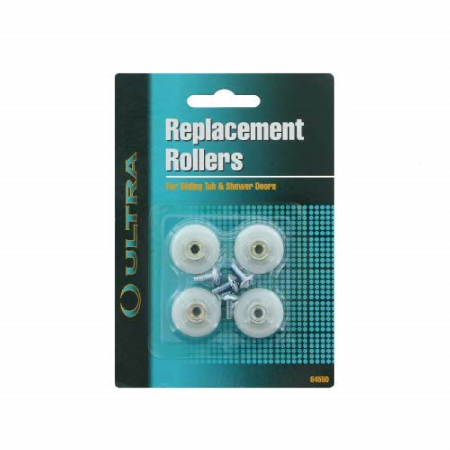 Ultra Sliding Tub and Shower Door Replacement Rollers 2 Packs of 4 Ultra Hardware Products