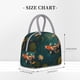 thumbnail image 2 of Balery Koi Pond Lilies Bolsa de Almuerzo para Mujeres, Caja de Almuerzo, Bolsa de Almuerzo Pequeña Impermeable, Tote de Almuerzo Reutilizable con Gran Capacidad, 2 of 6