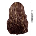 thumbnail image 3 of Forever Star Show Hair Store Hair Wigs with Lace Front Long Women's Heat Hair Blonde Long Curly Full Wig, 3 of 5