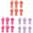 thumbnail image 1 of Jinsinto Knitting Needles Point Protectors, Rubber Knit Needle Tip Cover Caps Rock Paper Scissors Needles Point Stoppers For Knitting Crochet, 1 of 5