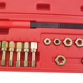 thumbnail image 2 of Rethread Reapir Tools Kit Metric Thread File Metric Rethreader Taps & Dies, 2 of 5