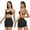Black, variant on IBTOM CASTLE Two Piece Workout Sets for Women Y Back Sports Jogger Outfits Bra High Waist Biker Shorts Matching Gym Sets Yoga Pilates Outfits M Black