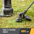 thumbnail image 4 of Caterpillar Cat® DG210 18V Brushless 13" Cordless String Trimmer with Battery, 4 of 11