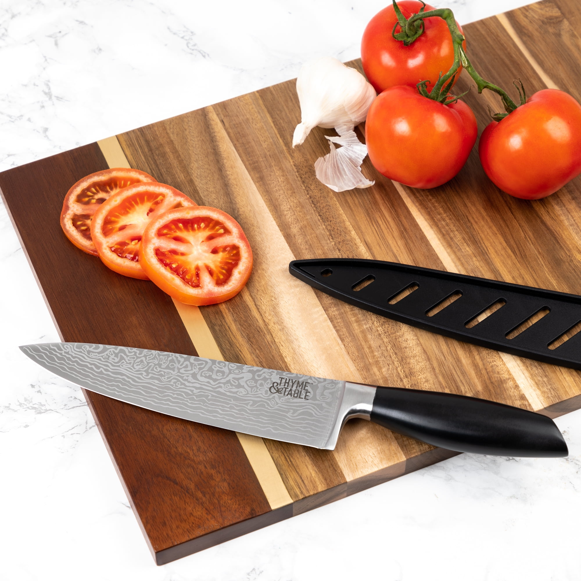 Thyme & Table 8" Damascus Chef Knife