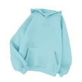 thumbnail image 5 of Tranfacy Chandails à Capuche pour Femmes, Chandails à Capuche pour Femmes, 2 Pcs Chandails à Capuche Décontractés pour Femmes Grande Taille avec Poche et Manches Longues, 5 of 5