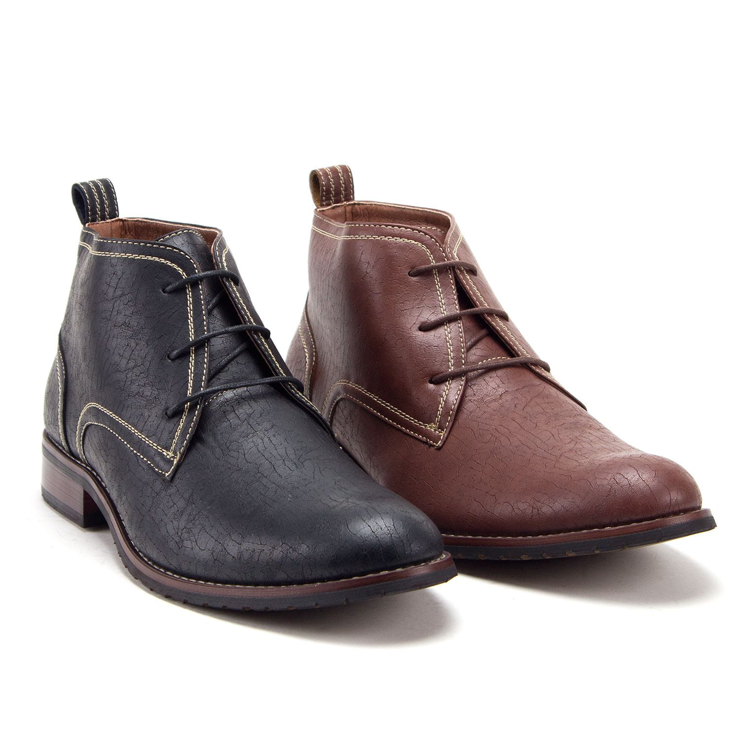 distressed chukka boots