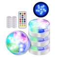 thumbnail image 2 of Luz Subacuática Led Luz Sumergible 8 Cm Pétalo Luz Subacuática Luz Regulable Con 10 Colores 3 Modos Rf Control Remoto Alimentado Por Batería Para Piscina Acuario Bañera 4 Piezas Yuarrent HA027542-01, 2 of 7