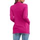 thumbnail image 4 of Cárdigan de moda para mujer, informal, de manga larga, liso, con bolsillos, blusa para mujer, abrigo, chaqueta, tops de poliéster para mujer, 4 of 7