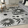 thumbnail image 6 of Nourison Aloha Indoor/Outdoor Black White 5'3" x 7'5" Area Rug, (5x7), 6 of 10
