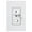 White, variant on lutron slv-600p-iv ivory skylark single pole magnetic low voltage light dimmer switch 600va