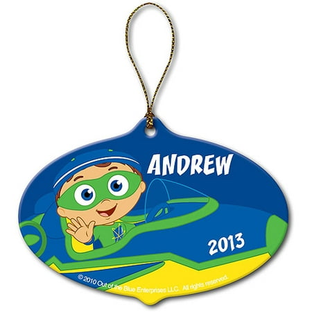 Personalized Super Why! Why Flyer Christmas Ornament