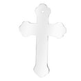thumbnail image 2 of Traceease 3" inches Cross Shape With Hole Clear Acrylic Ornament Blank Transparent Keychain Pendantsfor DIY Crafts Projects - Pack of 25, 3mm Thickness - OL, 2 of 7