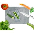 thumbnail image 2 of Wolf Watercolor Glass Cutting Board Large, 2 of 2