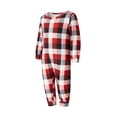 thumbnail image 5 of ZAXARRA Christmas Pajamas Set Matching Christmas Pjs Set Holiday Pajamas for Women Reindeer Sleepwear Nightgown, 5 of 10