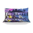thumbnail image 3 of Fortnite Bedding Sets Twin Queen King Size Game Printed Bed Set 3Pcs Duvet Cover Bedroom Decor for Boys Girls Adult Gift 1Comforter+2 Pillowcases, 3 of 8