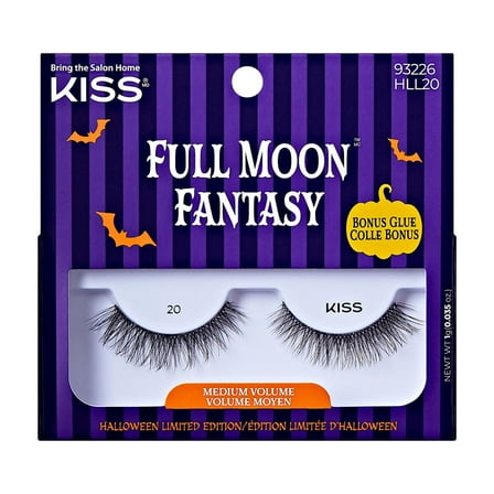 KISS Full Moon Fantasy, False Eyelashes, Wicked Queen, 10 mm, 1 Pair