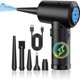 thumbnail image 2 of Potente plumero de aire inalámbrico eléctrico con tipo C, perfecto para la limpieza, 2 of 11