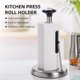 thumbnail image 2 of Sostenedor del tejido Soporte para toallas de papel, encimera con base ponderada y brazo de resorte ajustable, dispensador de toallas de papel fácil de rasgar, cabe en la cocina o para el baño Abanopi Sostenedor del tejido, 2 of 7