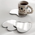 thumbnail image 3 of Mirror Coaster Irregular Plastic: 3PCS Cup Mat Kitchen Drink Coaster Tea Cup Pad, 3 of 10