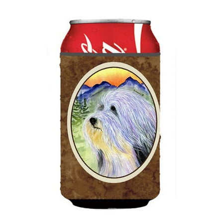 

Bearded Collie Can or bottle sleeve Hugger 12 oz.