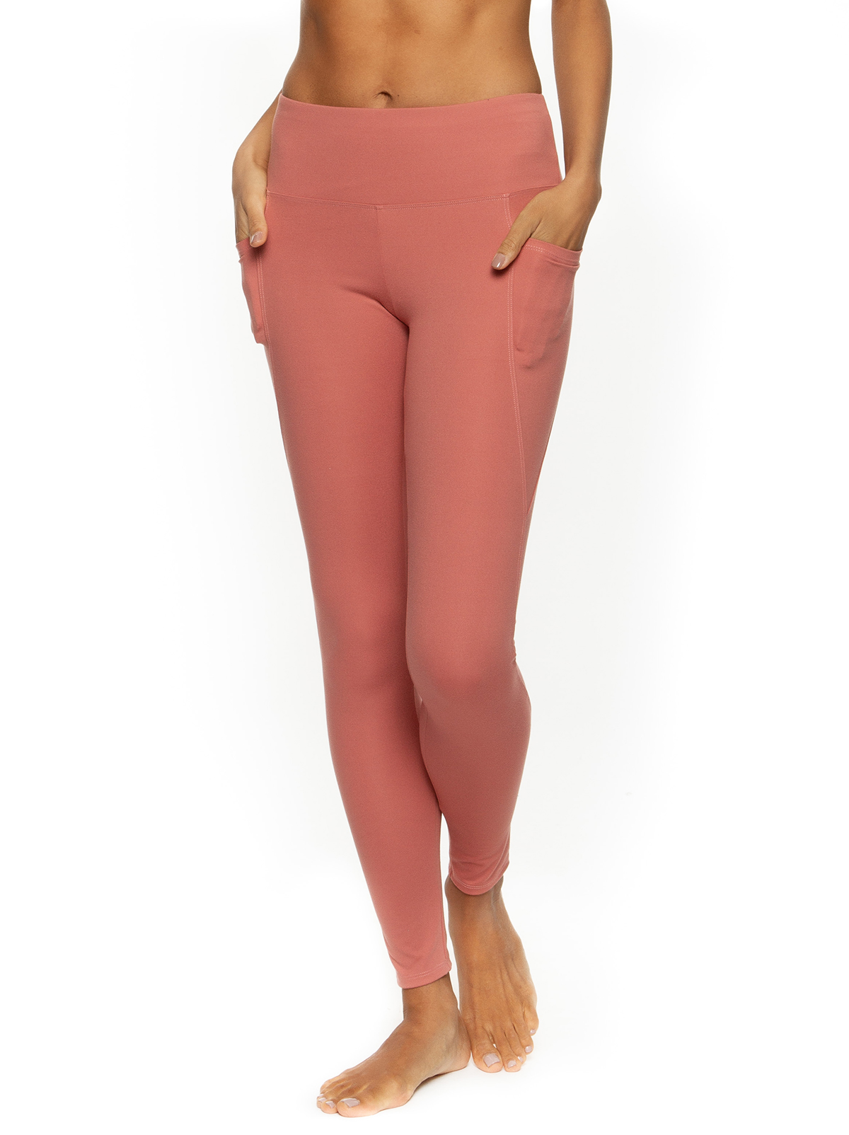 Felina | Athletic Pocket Legging | Yoga Pants | Lounge (Blush Crush,  Medium) - Walmart.com