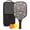Pioneer Flower Floral-2, variant on Pickleball Paddles Set,Pioneer Flower Floral Print Pattern Fiberglass Surface Pickleball Racket Set with 2 Indoor Outdoor Pickleball Balls and Pickleball Bag,Pickle-ball Equipment