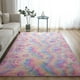 thumbnail image 2 of Tapete Decorativo Felpa Peludo Antideslizante  Para Decoracion De Interiores Cómodo Suave Sala Arcoiris  2x1.5 Genérica Alfombra de peluche Arcoris, 2 of 8