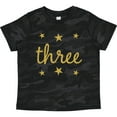 thumbnail image 3 of Inktastic 3rd Birthday Gold 3 Year Old Boys or Girls Toddler T-Shirt, 3 of 5
