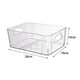 thumbnail image 2 of Caja de almacenamiento para baño, organizador de escritorio y almacenamiento portátil de escritorio multiusos Blanco, 2 of 8