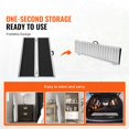 thumbnail image 2 of Portable 4ft Wheelchair Ramp,800lb Weight Capacity Aluminum Threshold Ramp for Mobility Scooters,Wheelchairs,and Handicap Access to Steps,Stairs,and Doorways, 2 of 12