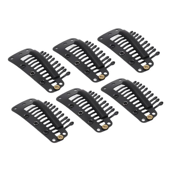 Clip para peluca, 100 clips para extensiones de cabello, clips a presión para peluca, clips para extensiones de cabello, tecnología innovadora