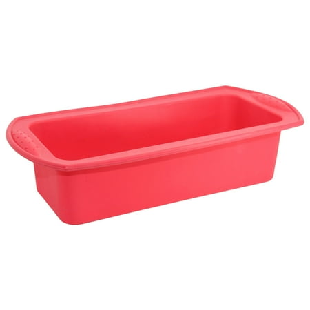

WIURAY cake moulds siliconecake moulds in different shapes 2PC Silicone Cake Pan Chocolate Pizza Baking Tray MouldRed