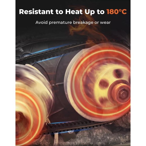 Drive Belt OEM For Kawasaki 59011-1077 / MULE 3000 3010 4000 4010 KAF620 4x4 UTV