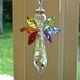 thumbnail image 3 of Crystal Angel Suncatcher Rainbow Maker Espejo Retrovisor Del Coche Adorno Colgante Amuleto De La Suerte Para La Decoración Del Hogar Del Coche Inevent HA037667-00, 3 of 6