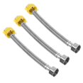 thumbnail image 4 of FUTUREORYY 3pcs Shower Extension Hose for Bathroom Use with Steel Durability, 4 of 7